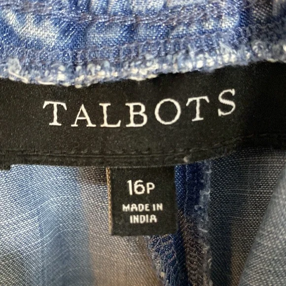 Talbots Petite Denim Capris - Picture 3 of 4